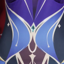 Genshin Impact Mona Megistus Cosplay Costume Anime Astrologist Purple Uniform Halloween Party Dress -cosplay Sales Shop mona megistus cosplay 31