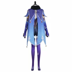 Genshin Impact Mona Megistus Cosplay Costume Anime Astrologist Purple Uniform Halloween Party Dress -cosplay Sales Shop mona megistus cosplay 7
