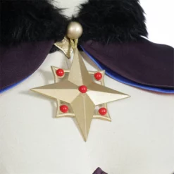 Genshin Impact Mona Megistus Cosplay Costume Anime Astrologist Purple Uniform Halloween Party Dress -cosplay Sales Shop mona megistus cosplay 8