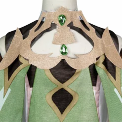 Genshin Impact Nahida Cosplay Costume Lesser Lord Kusanali Suit Anime Girl Green Dress -cosplay Sales Shop nahida cosplay 15