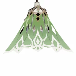 Genshin Impact Nahida Cosplay Costume Lesser Lord Kusanali Suit Anime Girl Green Dress -cosplay Sales Shop nahida cosplay 6