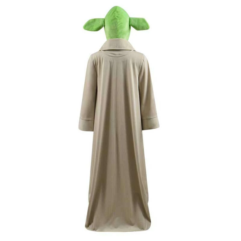 Star Wars The Mandalorian Baby Yoda Cosplay Costume Adult Kids New Version 5 Star Wars The Mandalorian Baby Yoda Cosplay Costume Adult Kids New Version - Image 5