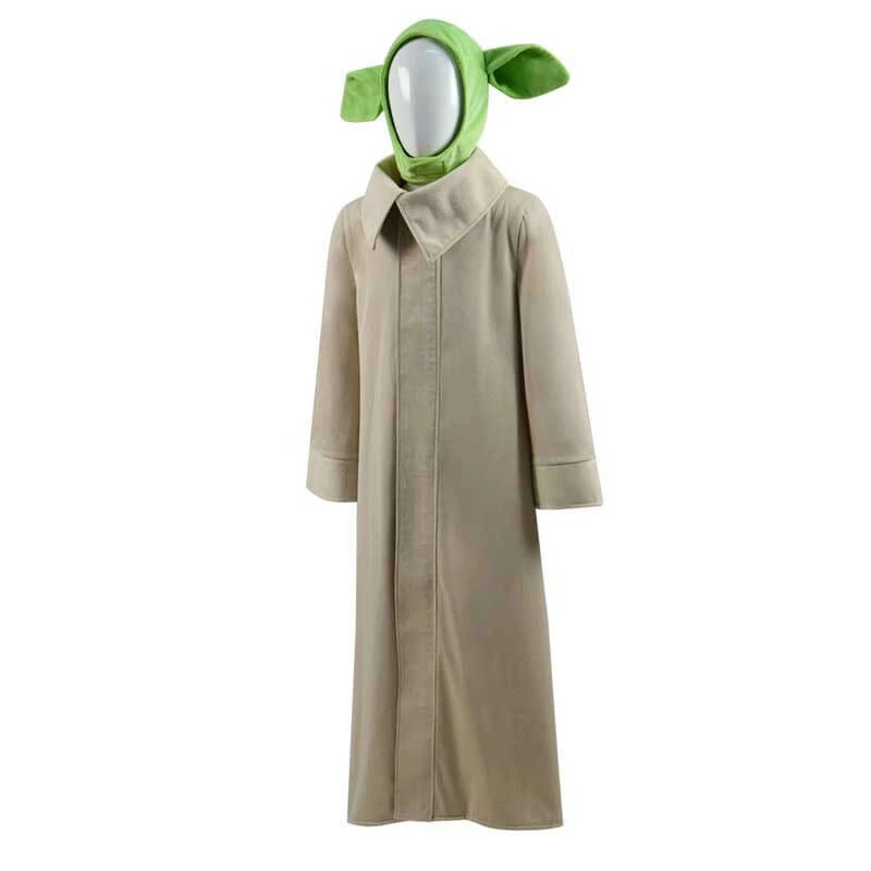 Star Wars The Mandalorian Baby Yoda Cosplay Costume Adult Kids New Version 3 Star Wars The Mandalorian Baby Yoda Cosplay Costume Adult Kids New Version - Image 3