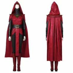 Star Wars Nightsister Merrin Cosplay Costume Witch Merrin Red Kimono Halloween Carnival Suit -cosplay Sales Shop nightsister merrin cosplay 22