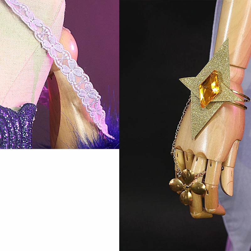 Genshin Impact Cosplay Ningguang Costume Orchids Evening Gown Dress Chinese Qipao 13 Genshin Impact Cosplay Ningguang Costume Orchids Evening Gown Dress Chinese Qipao - Image 13