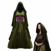 Star Wars Revenge Of The Sith Padme Amidala Green Cloak Padme Velvet Dress Cosplay Costume