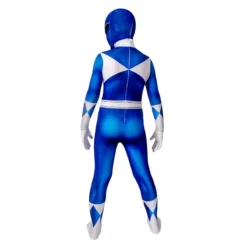 Power Rangers Blue Ranger Costume For Kids Suit Zentai Jumpsuit Halloween -cosplay Sales Shop power ranger blue suits1 4