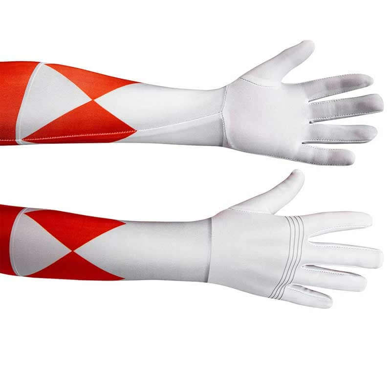 Kids Power Rangers Red Ranger Costume Suit Halloween Cosplay Zentai Jumpsuit 10 Kids Power Rangers Red Ranger Costume Suit Halloween Cosplay Zentai Jumpsuit - Image 10