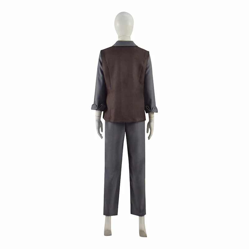 Star Wars Princess Leia Cosplay Costume Brown Vest Uniform Halloween Carnival Suit 4 Star Wars Princess Leia Cosplay Costume Brown Vest Uniform Halloween Carnival Suit - Image 4