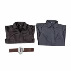 Star Wars Princess Leia Cosplay Costume Brown Vest Uniform Halloween Carnival Suit 15 Star Wars Princess Leia Cosplay Costume Brown Vest Uniform Halloween Carnival Suit -cosplay Sales Shop princess leia costume 6