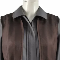 Star Wars Princess Leia Cosplay Costume Brown Vest Uniform Halloween Carnival Suit 16 Star Wars Princess Leia Cosplay Costume Brown Vest Uniform Halloween Carnival Suit -cosplay Sales Shop princess leia costume 7
