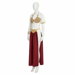 Star Wars Leia Organa Solo Cosplay Costume Princess Leia Slave Outfit Bikini Suit -cosplay Sales Shop princess leia slave outfit 4