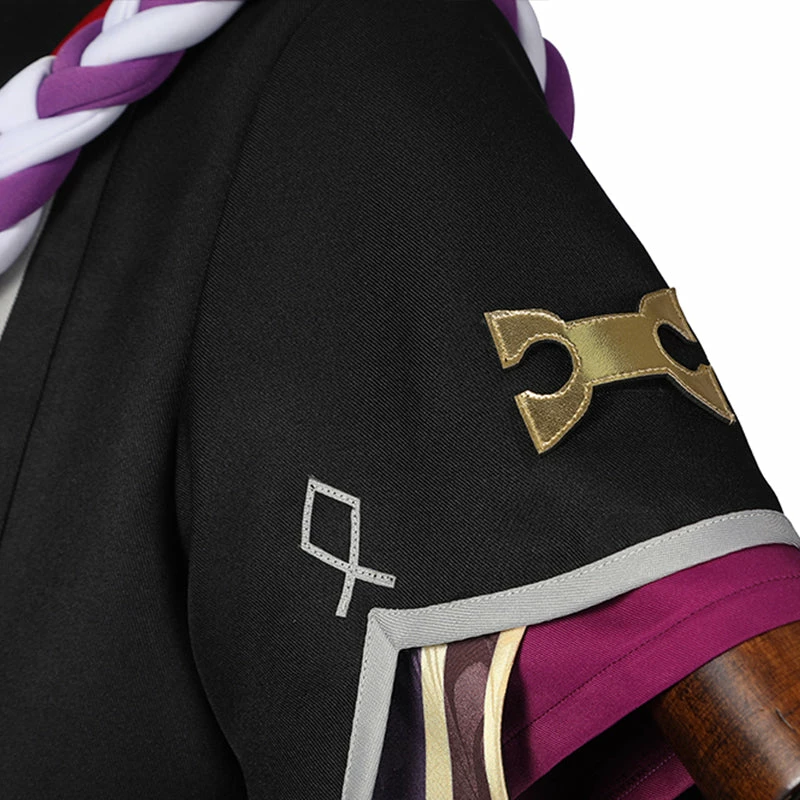 Scaramouche Cosplay Genshin Impact Costume Game Suit Japanese Wooden Shoes 10 Scaramouche Cosplay Genshin Impact Costume Game Suit Japanese Wooden Shoes - Image 10