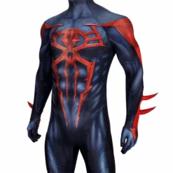 Spiderman 2099 V2 Cosplay Costume Miguel O'Hara Suit Spider Man Halloween Jumpsuit -cosplay Sales Shop spider man 2099 v2 costume 10