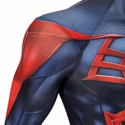 Spiderman 2099 V2 Cosplay Costume Miguel O'Hara Suit Spider Man Halloween Jumpsuit -cosplay Sales Shop spider man 2099 v2 costume 14
