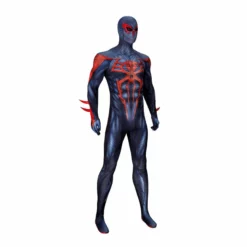 Spiderman 2099 V2 Cosplay Costume Miguel O'Hara Suit Spider Man Halloween Jumpsuit -cosplay Sales Shop spider man 2099 v2 costume 4