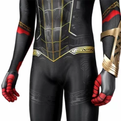 Spider-Man 3 Costume Spiderman No Way Home Peter Parker Cosplay Black Gold Jumpsuit -cosplay Sales Shop spider man 3 costume10