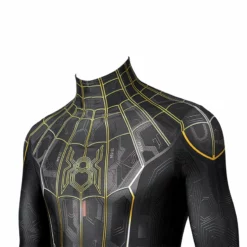 Spider-Man 3 Costume Spiderman No Way Home Peter Parker Cosplay Black Gold Jumpsuit -cosplay Sales Shop spider man 3 costume8