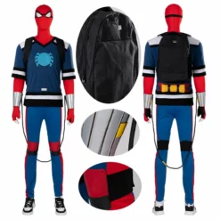 2024 Spider-Man: Freshman Year Cosplay Costume Spiderman Peter Parker Unifrom Halloween Suit