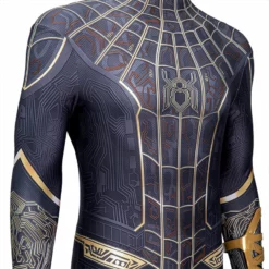 Spider-Man: No Way Home Black And Gold Suit Peter Parker Costume Spiderman Jumpsuit -cosplay Sales Shop spider man no way home costume14