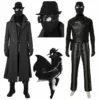 Spider-Man Noir Cosplay SpiderMan Into The Spider-Verse Peter Parker Costume Halloween Outfit