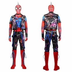 Spider-Man: Across The Spider-Verse Cosplay Hobie Brown Spider-Punk Costume Outfit -cosplay Sales Shop spider punk costume 10