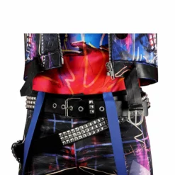 Spider-Man: Across The Spider-Verse Cosplay Hobie Brown Spider-Punk Costume Outfit -cosplay Sales Shop spider punk costume 21