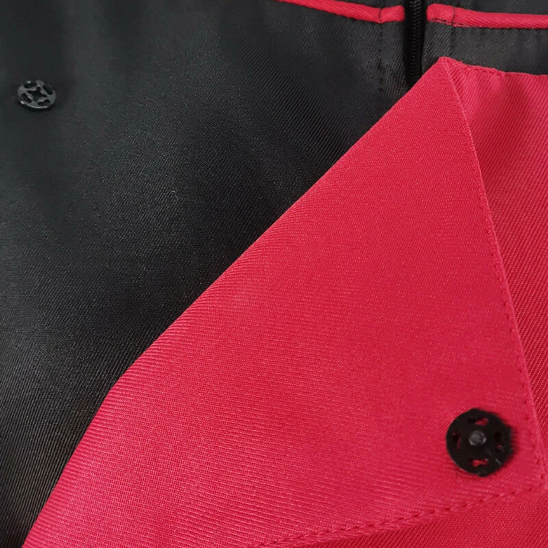 Star Trek Uniform Dress Captain Officer Red Dress Outfit Cosplay Costume ACcosplay 8 Star Trek Uniform Dress Captain Officer Red Dress Outfit Cosplay Costume ACcosplay - Image 8