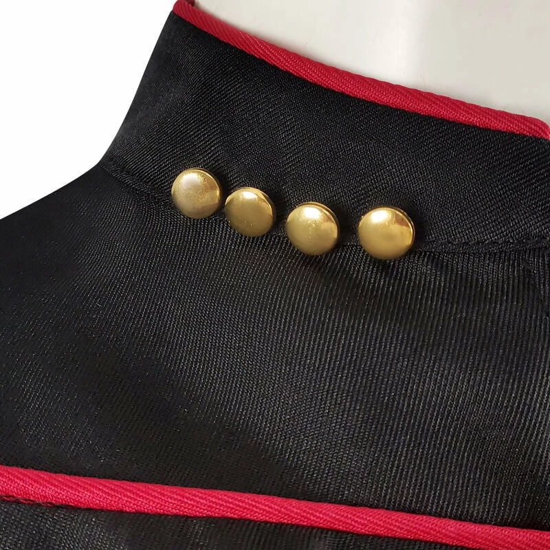 Star Trek Uniform Dress Captain Officer Red Dress Outfit Cosplay Costume ACcosplay 5 Star Trek Uniform Dress Captain Officer Red Dress Outfit Cosplay Costume ACcosplay - Image 5