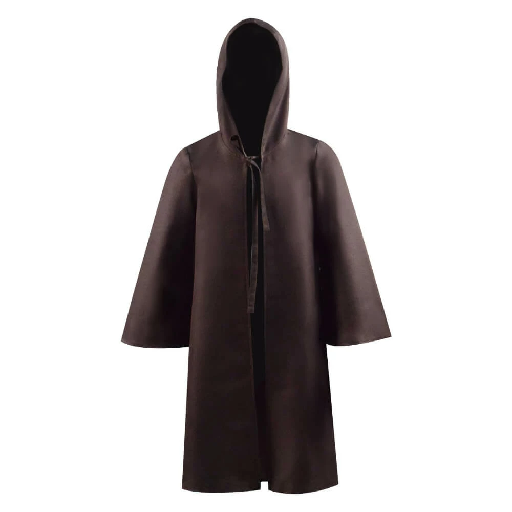 Star Wars Costumes Kids Obi-Wan Cosplay Costume Full Set Jedi Tunic Cloak Outfit Deluxe 7 Star Wars Costumes Kids Obi-Wan Cosplay Costume Full Set Jedi Tunic Cloak Outfit Deluxe - Image 7