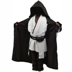 Kids Star Wars Costumes Children Tunic Robes Outfit Hooded Cloak For Halloween Party -cosplay Sales Shop star wars jedi costumes 5