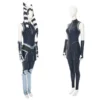 Star Wars The Clone Wars Ahsoka Tano Cosplay Costume Full Set Outfit