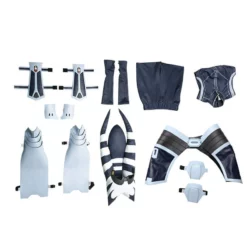 Star Wars The Clone Wars Ahsoka Tano Cosplay Costume Full Set Outfit -cosplay Sales Shop star wars the clone wars ahsoka tano suit cosplay costume 6