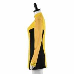 Star Trek Strange New Worlds Costume Number One Una Chin-riley Cosplay Yellow Starfleet Uniforms Dress 11 Star Trek Strange New Worlds Costume Number One Una Chin-riley Cosplay Yellow Starfleet Uniforms Dress -cosplay Sales Shop starfleet uniform 4