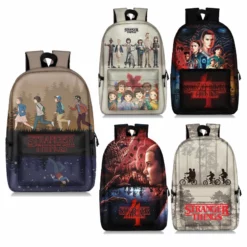 Stranger Things Backpack School Bag Fashion Print Youth Bag Ideal Present