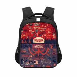 Stranger Things Season 4 Backpack School Bag Teen Girls Boys Bookbag Student Bag Ideal Present -cosplay Sales Shop stranger things season 4 backpack 18