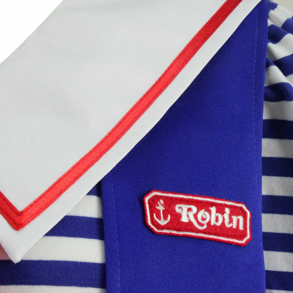 Stranger Things Season 3 Robin's Scoops Ahoy Uniform Halloween Costume 8 Stranger Things Season 3 Robin's Scoops Ahoy Uniform Halloween Costume - Image 8