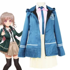 Super Danganronpa 2 Goodbye Despair Chiaki Nanami Hooded Jacket Cosplay Costume