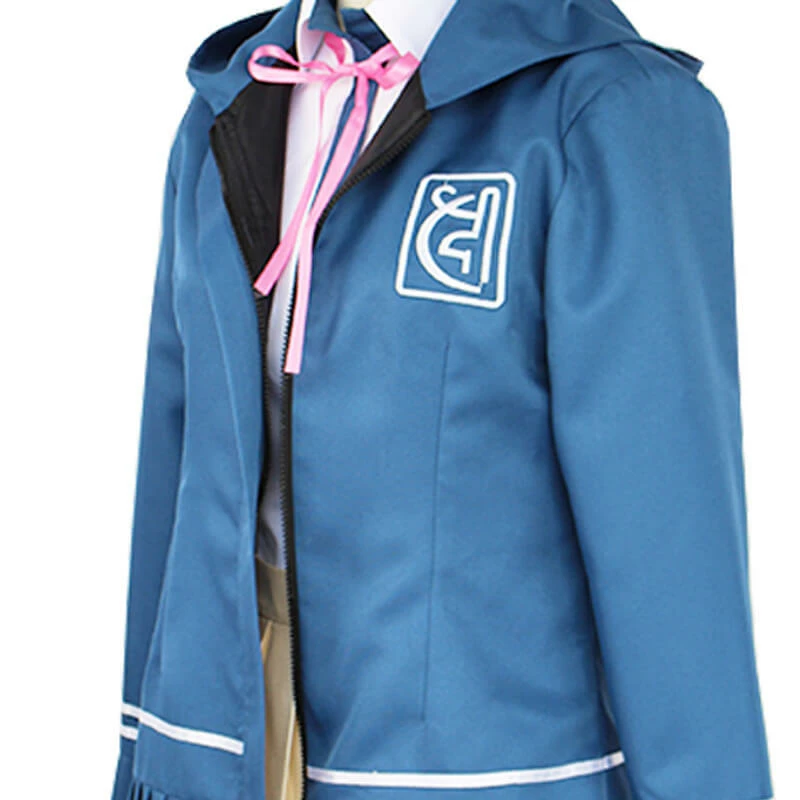 Super Danganronpa 2 Goodbye Despair Chiaki Nanami Hooded Jacket Cosplay Costume 5 Super Danganronpa 2 Goodbye Despair Chiaki Nanami Hooded Jacket Cosplay Costume - Image 5