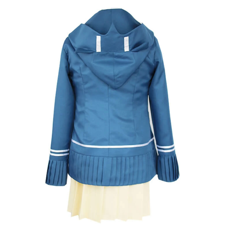 Super Danganronpa 2 Goodbye Despair Chiaki Nanami Hooded Jacket Cosplay Costume 4 Super Danganronpa 2 Goodbye Despair Chiaki Nanami Hooded Jacket Cosplay Costume - Image 4