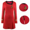 Star Trek Red Dress Classic Deluxe Uhura Dress ACcosplay