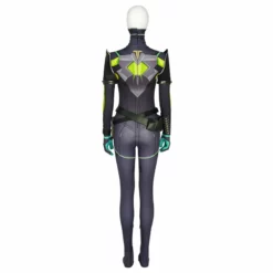 Game Valorant Cosplay Hero Viper Costume Jumpsuit Romper Suit Halloween Outfit -cosplay Sales Shop valorant viper cosplay 21