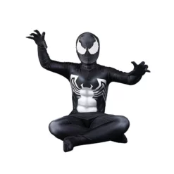 Venom Spiderman Costume Black Tight Jumpsuit Halloween Cosplay Adults Kids -cosplay Sales Shop venom bodysuits 7