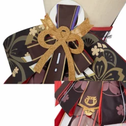 Yae Miko Cosplay Genshin Impact Costume Women Christmas Party Dress With Pink Wig Shoes -cosplay Sales Shop yae miko cosplay16