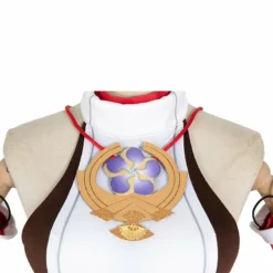 Yae Miko Cosplay Genshin Impact Costume Women Christmas Party Dress With Pink Wig Shoes -cosplay Sales Shop yae miko cosplay6