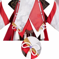 Yae Miko Cosplay Genshin Impact Costume Women Christmas Party Dress With Pink Wig Shoes -cosplay Sales Shop yae miko cosplay8