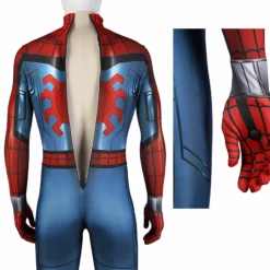 What If Cosplay Zombie Hunter Costume Spiderman Jumpsuit With Cloak -cosplay Sales Shop zombie hunter costume13